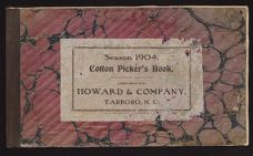 Elias Carr Papers, Box 26, Folder p, Cotton Books